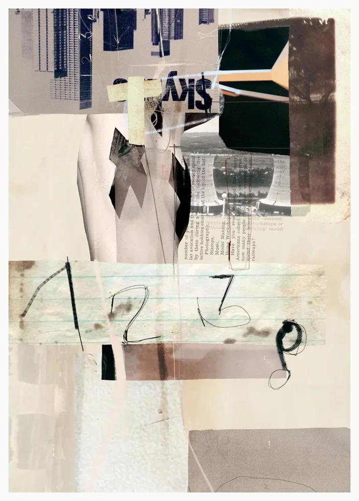 Collecting Stamps (54 x 74 cm) © Sander Steins