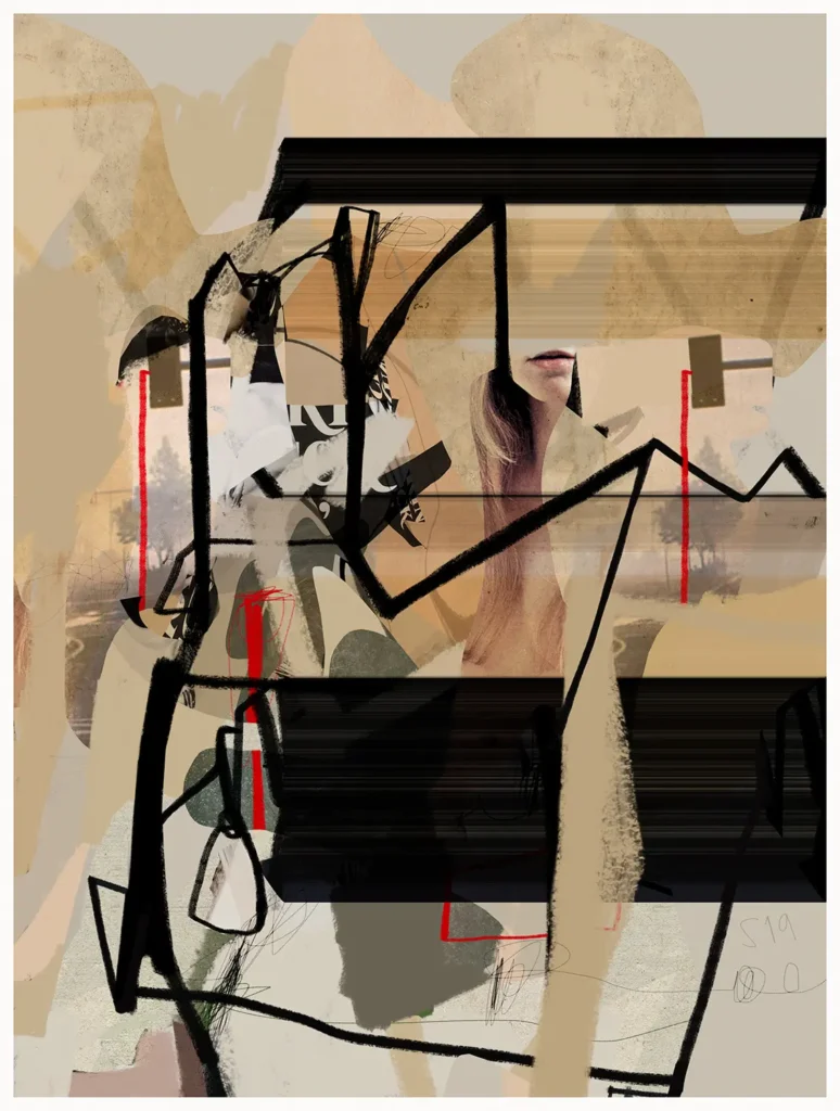 Observed (64 x 84 cm) © Sander Steins