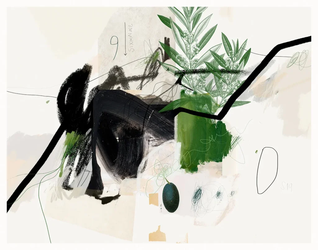 Olivia 6 Plus 3 (90 x 70 cm) © Sander Steins