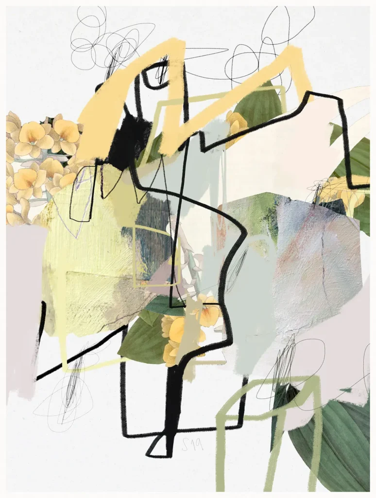 Flowery Hypnotization (64 x 84 cm) © Sander Steins