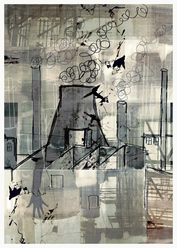 Low 5 Forward (50 x 70 cm) © Sander Steins