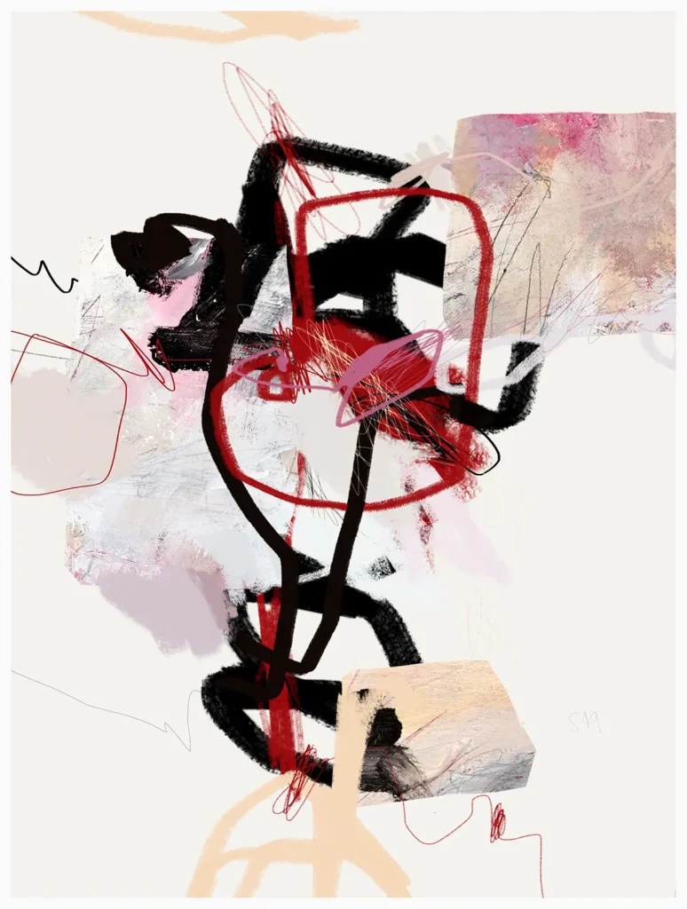 Just Me (64 x 84 cm) © Sander Steins