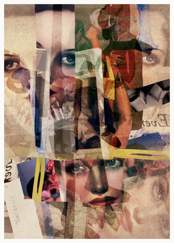 Tears And A Kiss (54 x 74 cm) © Sander Steins