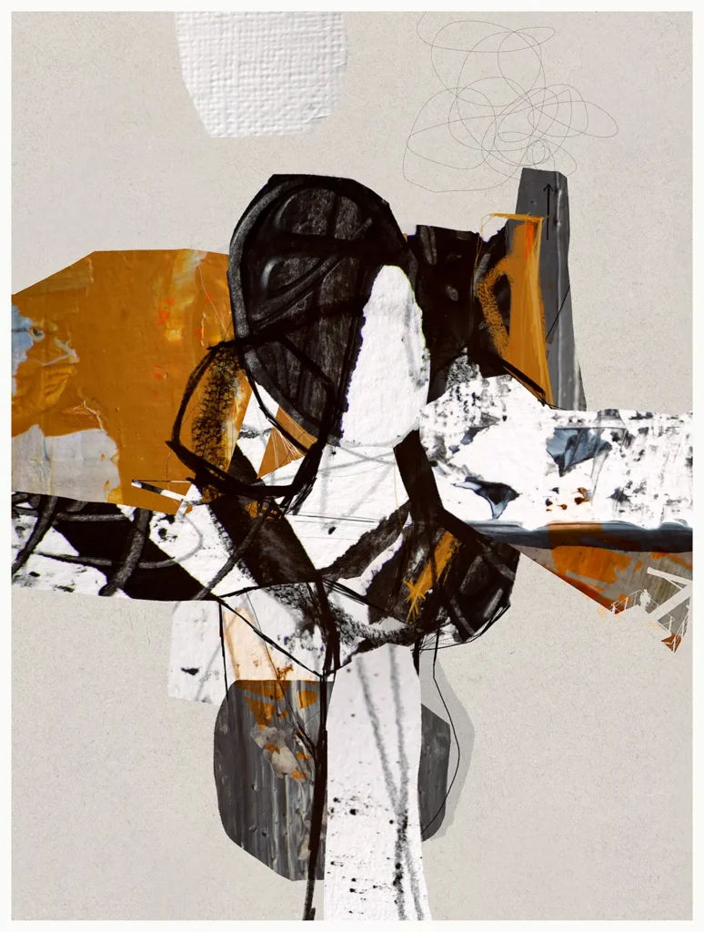 Woman And Factory (64 x 84 cm) © Sander Steins