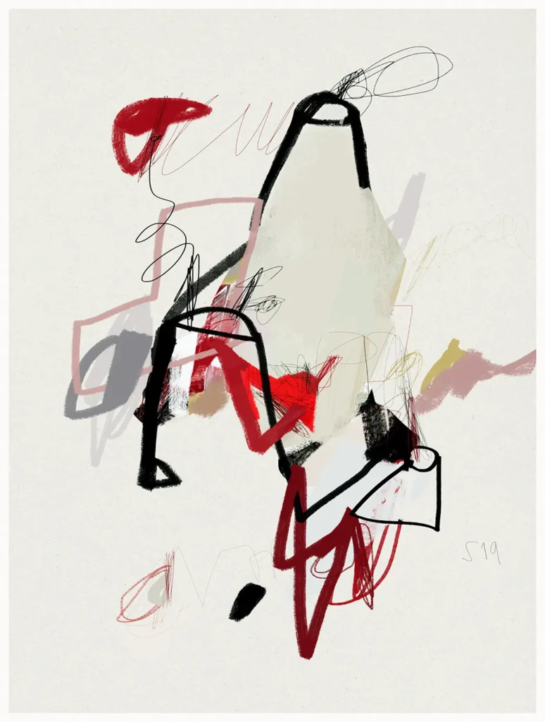 In The City (64 x 84 cm) © Sander Steins