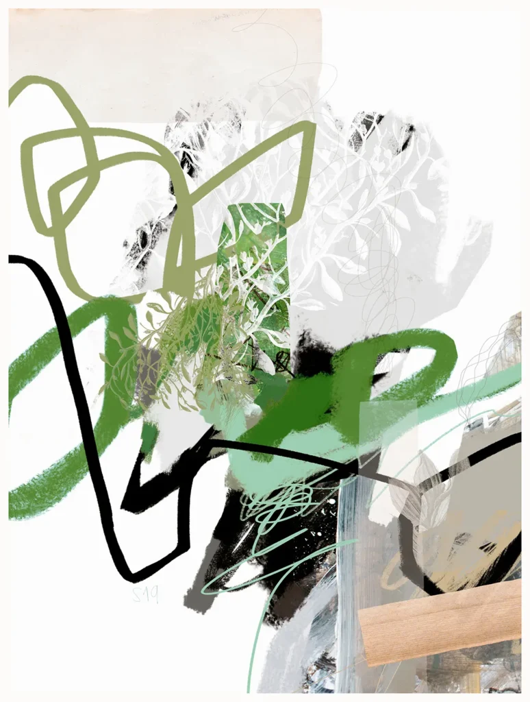 Urban Little Flowers (60 x 80 cm) © Sander Steins