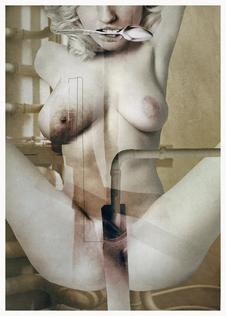 Spoon 2010 (54 x 74 cm) © Sander Steins