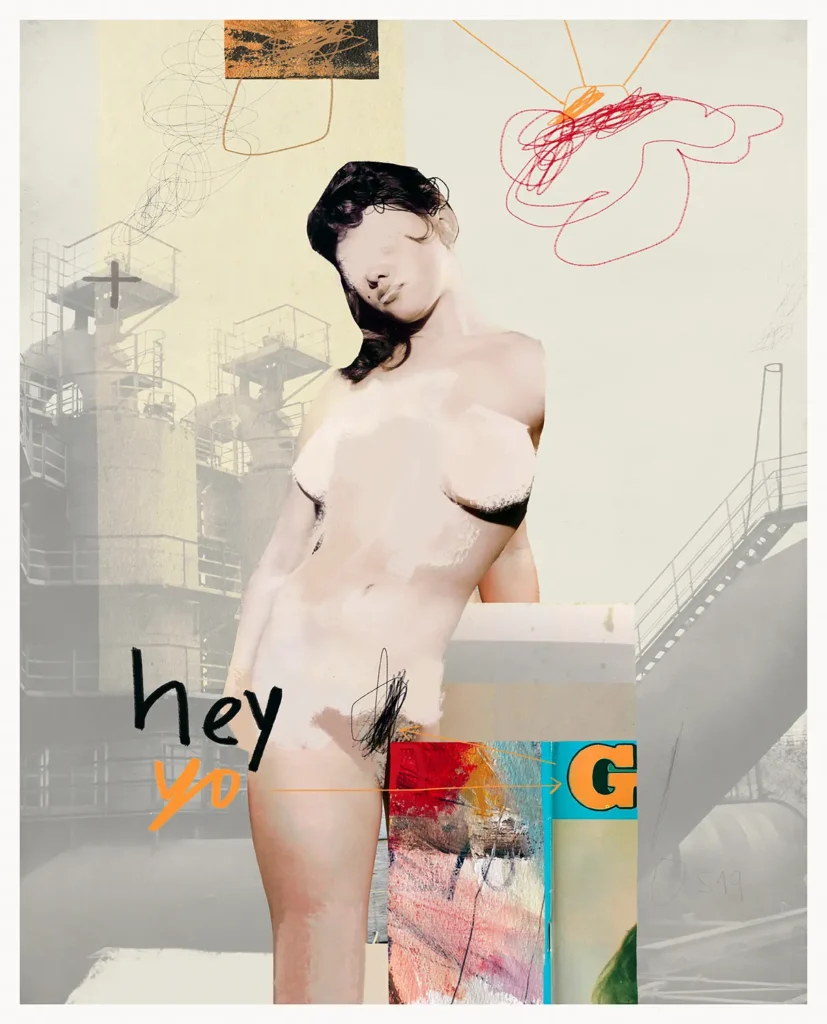 Hey G 2017 (84 x 104 cm) © Sander Steins